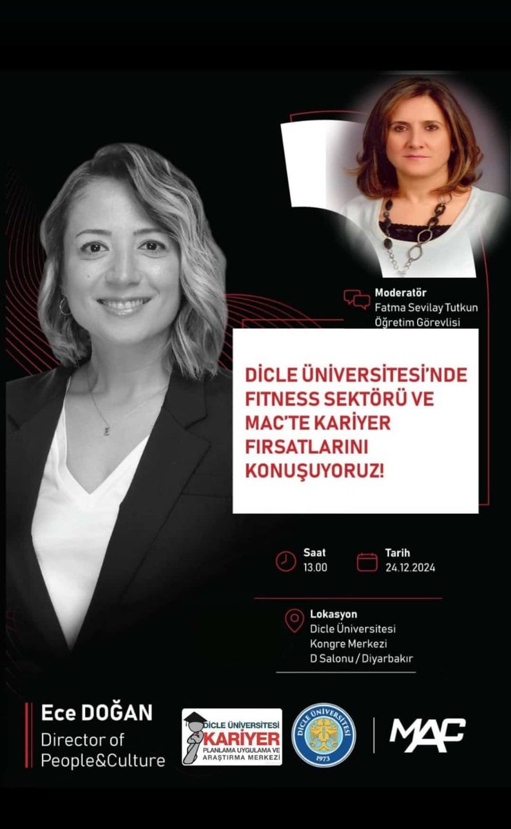 besyodicleuni's tweet photo. Yarın yapılacak olan kariyer fırsatlarına yönelik fitness temelli söyleyişimize tüm öğrencilerimiz ve akademik personellerimiz davetlidir. https://t.co/r5JkYcC6qc