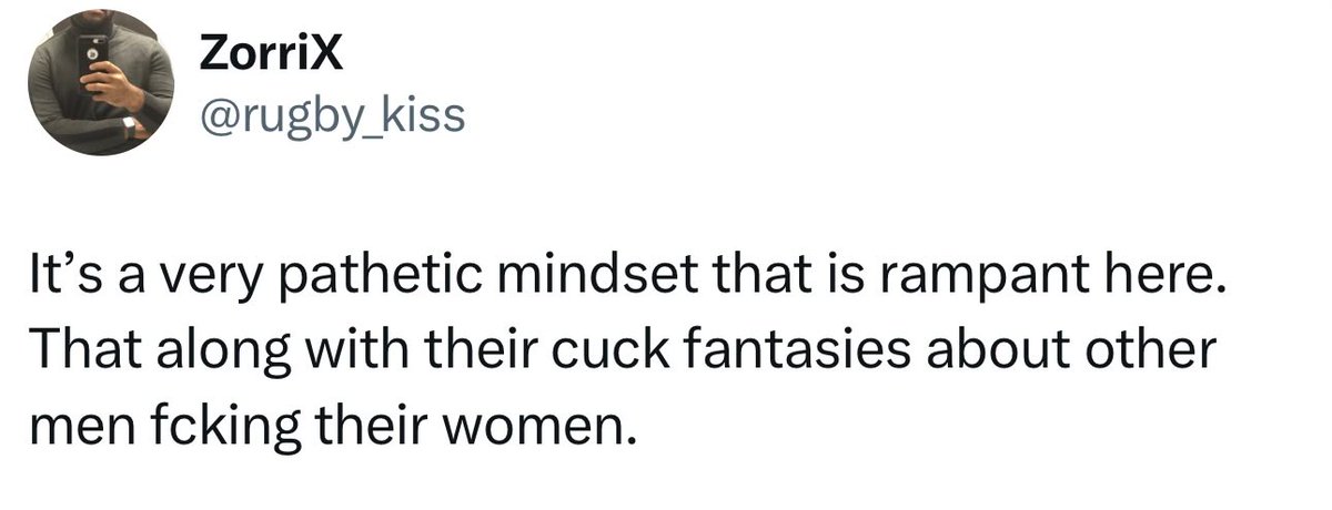 rugby_kiss's tweet photo. #CuckAlert https://t.co/LQ7RfyGvqG