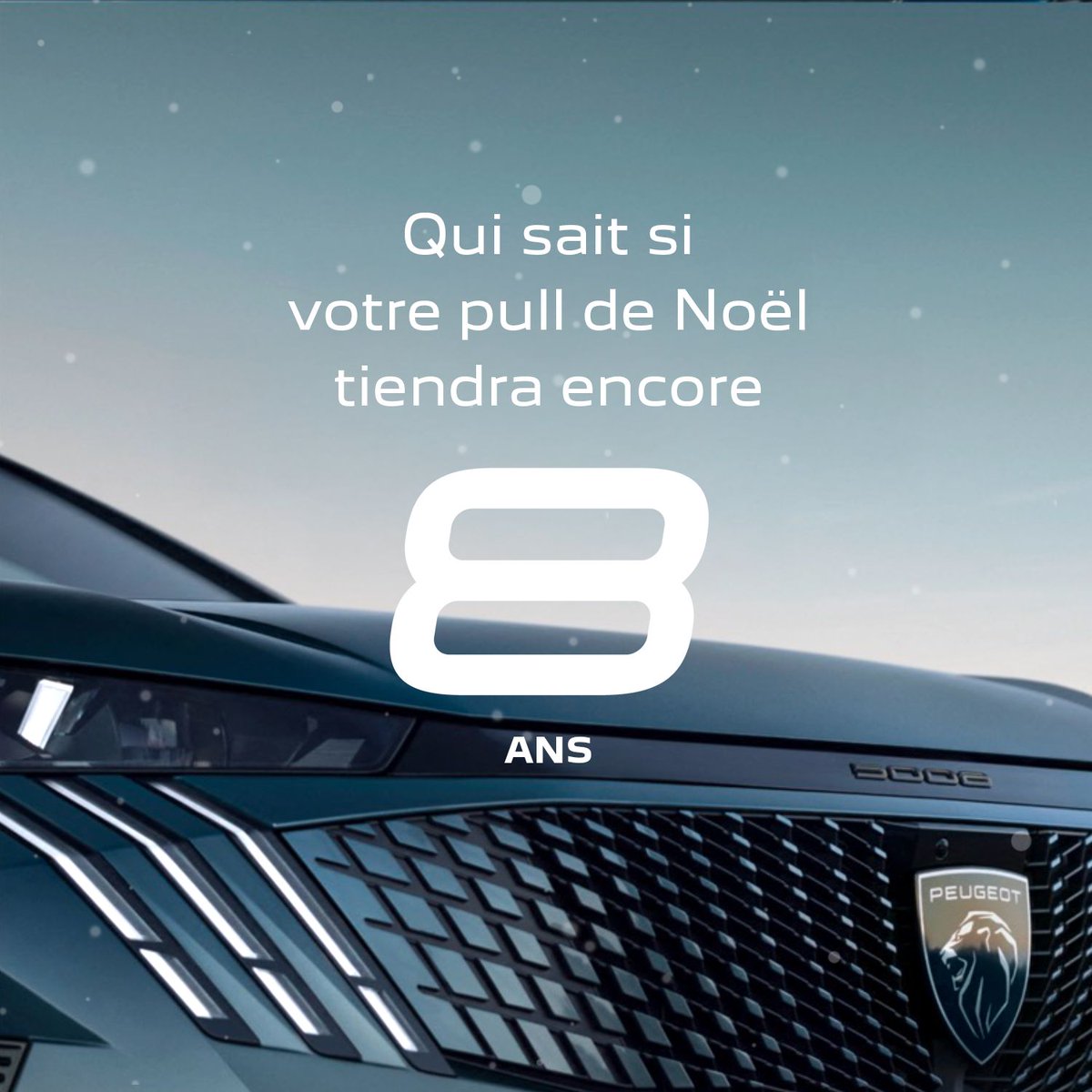 PeugeotFR's tweet photo. Avec Peugeot Allure Care, votre voiture est couverte pour 8 ans. #AllureCare #8AnsDeTranquillitédEsprit #Garantie #Peugeot https://t.co/cRjzRZ7kdA