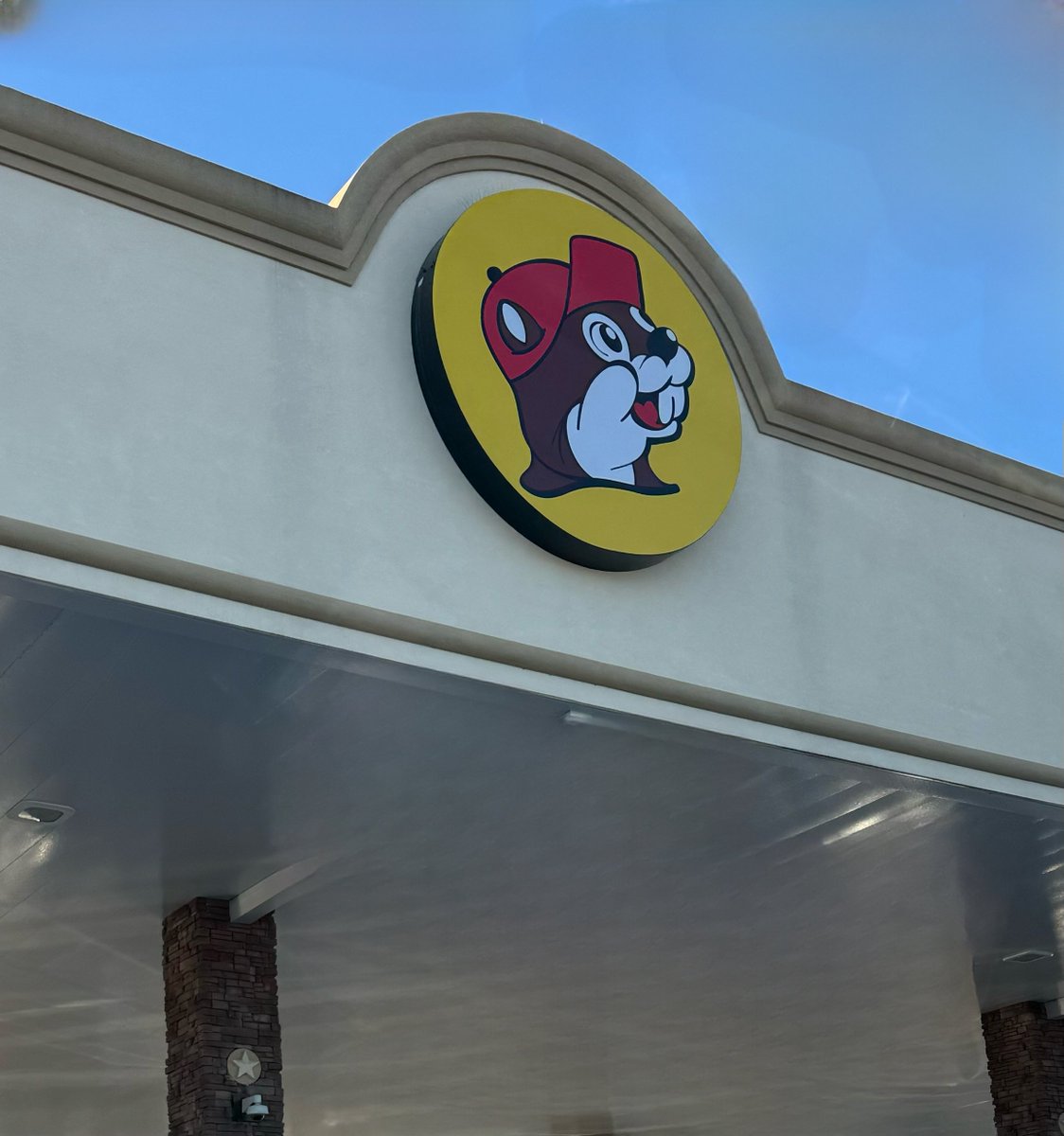 johnnymaga's tweet photo. Just stopped in a Buc-ee’s for the first time.

They had ethanol free gas, brisket sandwiches (with a worker chopping it in front of you), and an entire gift shop.

Overall an incredible American establishment. https://t.co/n1nzMzqrqt
