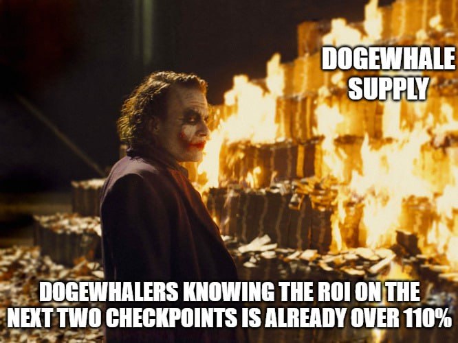 2% $DWHALE supply burn coming new years day. Reserves Up 📈 + Supply Down 📉