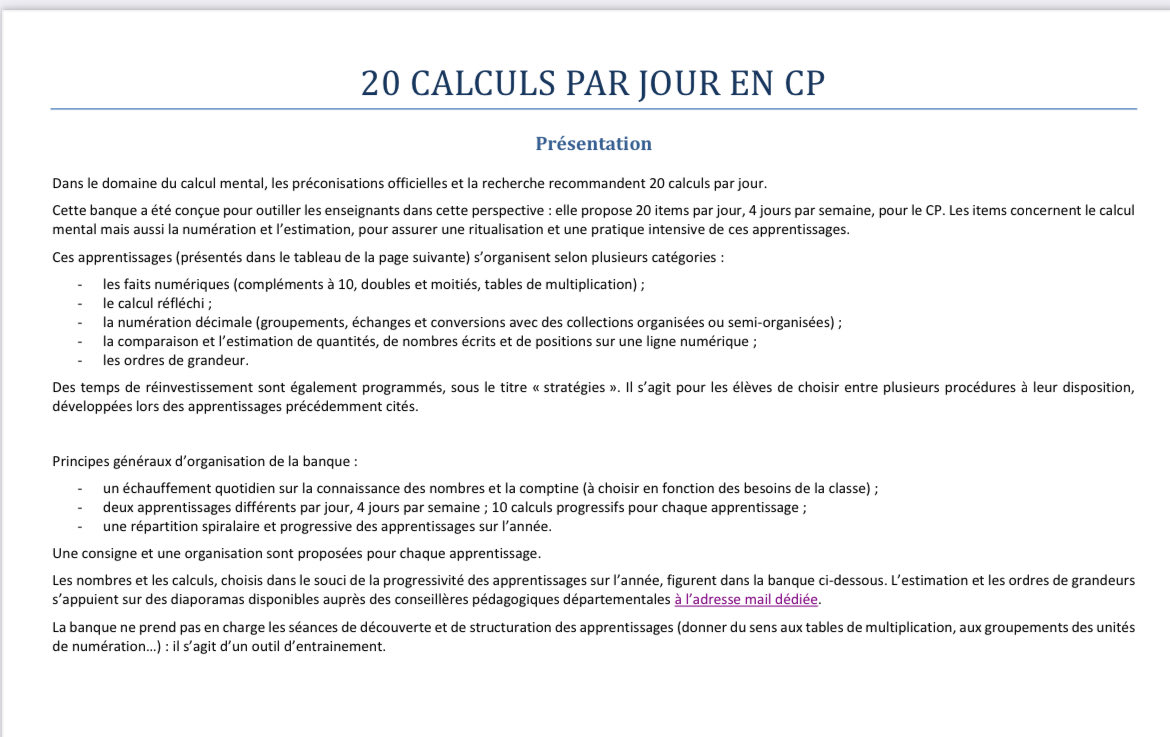 Les nouveaux programmes de cycle 2 introduisent la #fluence en #calculs Voir les outils produits par le département #38 reussir-cycle2-38.web.ac-grenoble.fr/article/numera…