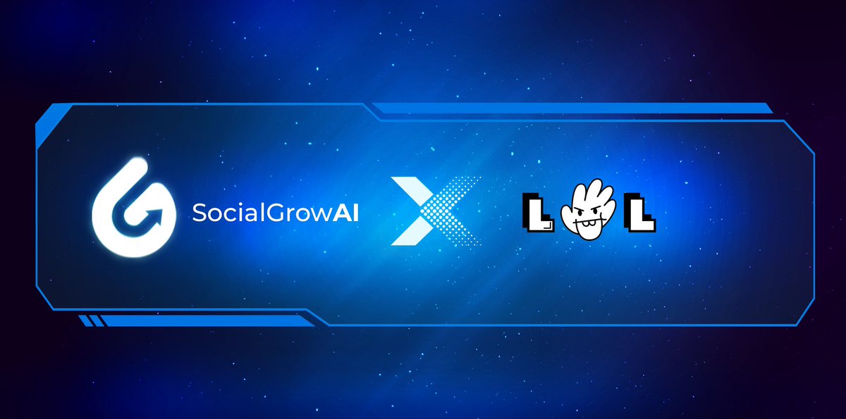 SocialGrowAI's tweet photo. SocialGrowAI is happy to share our newly formed partnership with @lolaixyz 

LOL the groundbreaking memecoin that fuses the joy of laughter with crypto and AI!  With LOL, you can mine tokens simply by laughing! Our innovative AI captures your giggles and rates them, turning your joy into real LOL tokens. 💎

Stay tuned and keep notifications on for important news and information upcoming on SocialGrowAI development 👀