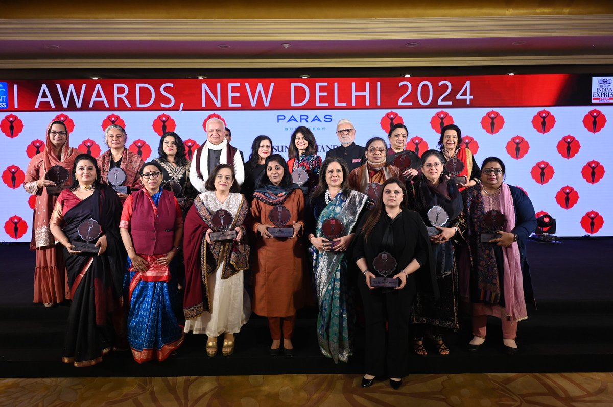 The New Indian Express (@newindianxpress) on Twitter photo Celebrating women power! #DeviAwardsDelhi2024 comes to a close.
#DeviAwards <a href="/KeralaGovernor/">Kerala Governor</a> <a href="/PrabhuChawla/">PrabhuChawla</a> <a href="/santwana99/">santwanabhattacharya</a> <a href="/indulgexpress/">indulgexpress</a> <a href="/Sunday_Standard/">The Sunday Standard</a> <a href="/Eventxpress/">Event Xpress</a> <a href="/rpsggroup/">RP Sanjiv Goenka Group</a> <a href="/VIJOHNGROUP/">VI JOHN India</a> <a href="/ntpclimited/">NTPC Limited</a> <a href="/tallysolutions/">Tally Solutions</a> <a href="/KiaasaOfficial/">Kiaasa</a> <a href="/PCJeweller/">PC Jeweller</a> <a href="/gifts_ahujsons/">gifts_by_ahujasons</a> <a href="/prabhatam_group/">Prabhatam Group</a> Celebrating women power! #DeviAwardsDelhi2024 comes to a close.
#DeviAwards <a href="/KeralaGovernor/">Kerala Governor</a> <a href="/PrabhuChawla/">PrabhuChawla</a> <a href="/santwana99/">santwanabhattacharya</a> <a href="/indulgexpress/">indulgexpress</a> <a href="/Sunday_Standard/">The Sunday Standard</a> <a href="/Eventxpress/">Event Xpress</a> <a href="/rpsggroup/">RP Sanjiv Goenka Group</a> <a href="/VIJOHNGROUP/">VI JOHN India</a> <a href="/ntpclimited/">NTPC Limited</a> <a href="/tallysolutions/">Tally Solutions</a> <a href="/KiaasaOfficial/">Kiaasa</a> <a href="/PCJeweller/">PC Jeweller</a> <a href="/gifts_ahujsons/">gifts_by_ahujasons</a> <a href="/prabhatam_group/">Prabhatam Group</a>
