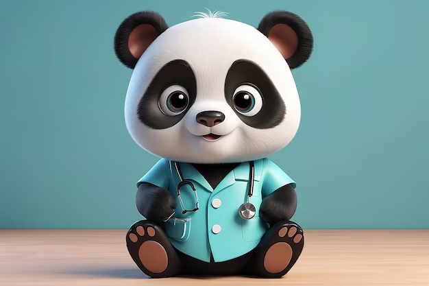 Innageth's tweet photo. The cutest panda in a doctor's outfit 🐼👨⚕️
we need pandas like him to take care of our family💖
#AbstractPanda #DoctorPanda @abstract_pandas https://t.co/e2uFlKkVy8