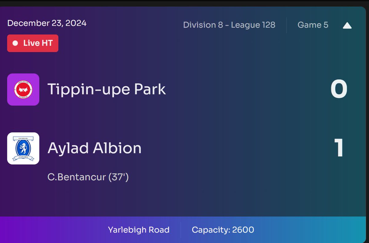 AlbionAylad's tweet photo. Half-Time @Footium
#bigmatch #footium #2vs3 https://t.co/azztNMksaU
