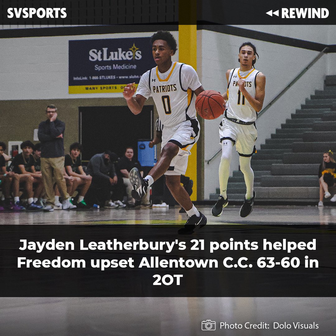 SV Sports (@svsports) on Twitter photo The “Rewind”
SV Sports highlights some incredible performances last week, including a 50 🍔
<a href="/MaxPreps/">MaxPreps</a>
<a href="/jakobharken_/">Jakob Harken</a>
<a href="/PvViking/">Perk Valley Sports</a>
<a href="/ValleyBoysBBall/">PV Boys Basketball</a>
<a href="/RITMBB/">RIT Men's Basketball</a>
<a href="/WeAreBC55/">Bill Hess</a>
<a href="/ZachSuski/">Zach Suski</a>
<a href="/BCIAASports/">BCIAASports</a>
<a href="/WilsonBoysHoops/">Wilson Bulldogs Boys Basketball</a>
<a href="/MattyJC3/">Coach Coldren</a>
<a href="/madyx_gruber/">Madyx Gruber</a>
<a href="/FHSBasketball1/">Freedom Hoops</a>
<a href="/fhssportsBASD/">Freedom High School Athletics</a>
<a href="/FreedomRiotSqu1/">FreedomRiotSquad</a> The “Rewind”
SV Sports highlights some incredible performances last week, including a 50 🍔
<a href="/MaxPreps/">MaxPreps</a>
<a href="/jakobharken_/">Jakob Harken</a>
<a href="/PvViking/">Perk Valley Sports</a>
<a href="/ValleyBoysBBall/">PV Boys Basketball</a>
<a href="/RITMBB/">RIT Men's Basketball</a>
<a href="/WeAreBC55/">Bill Hess</a>
<a href="/ZachSuski/">Zach Suski</a>
<a href="/BCIAASports/">BCIAASports</a>
<a href="/WilsonBoysHoops/">Wilson Bulldogs Boys Basketball</a>
<a href="/MattyJC3/">Coach Coldren</a>
<a href="/madyx_gruber/">Madyx Gruber</a>
<a href="/FHSBasketball1/">Freedom Hoops</a>
<a href="/fhssportsBASD/">Freedom High School Athletics</a>
<a href="/FreedomRiotSqu1/">FreedomRiotSquad</a>