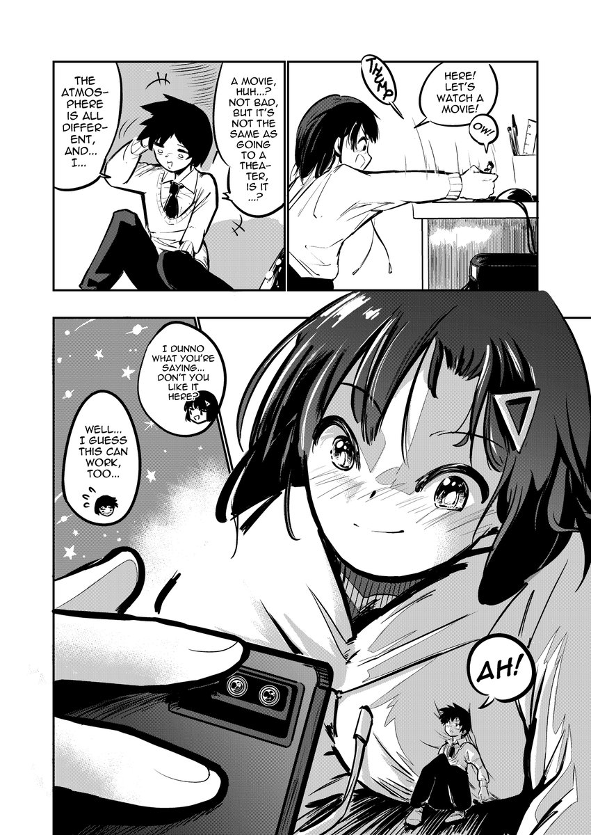 Christmas is almost here, so enjoy this heartwarming two-page story in a mixed-size world~ 💞 #giantess #sizedifference #SizeTwitter