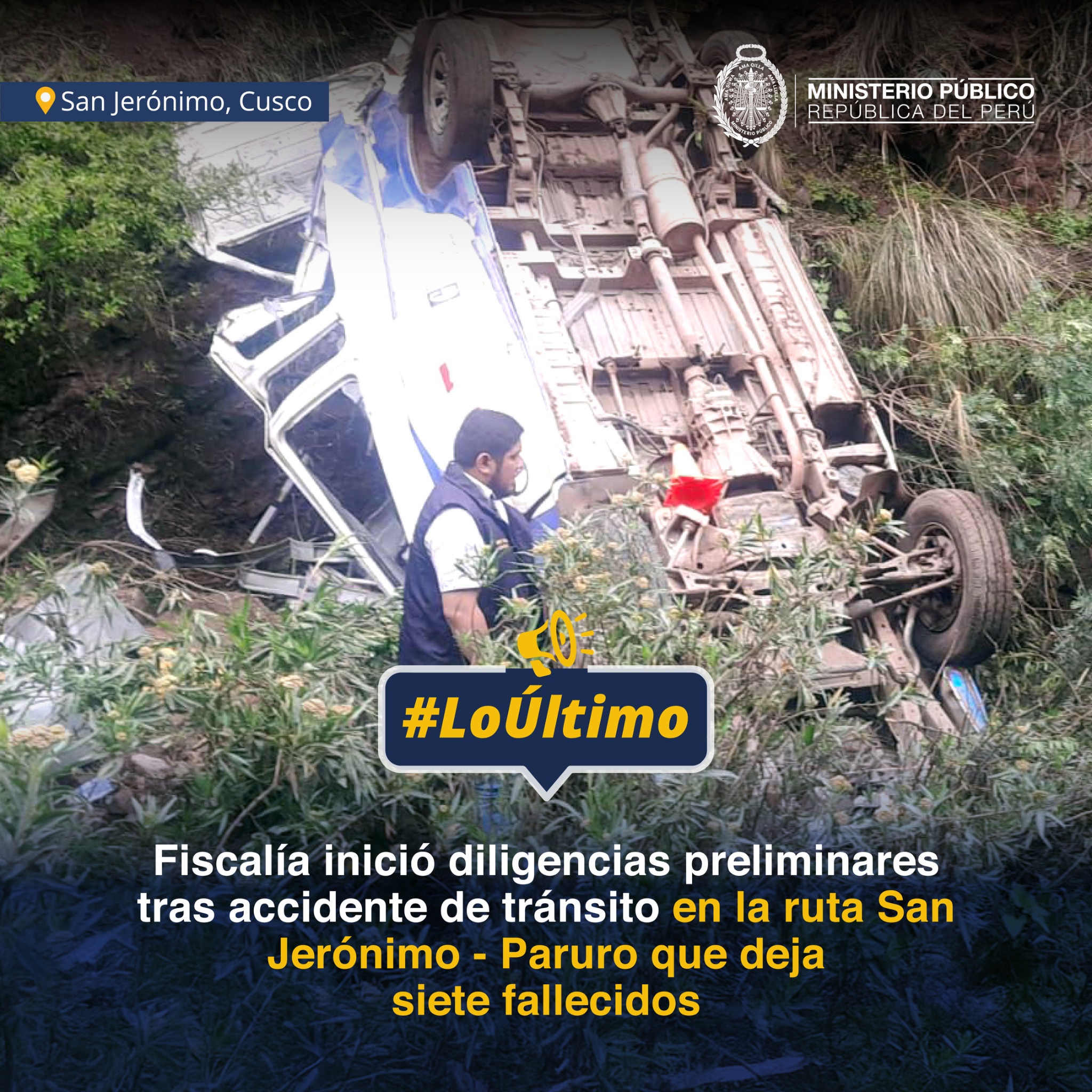 Navidad fatal. intervención del Ministerio Público.