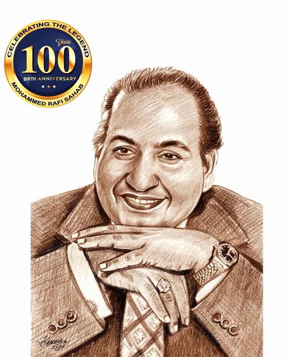 zahidRMirza's tweet image. Remembering 
Legendary Singer Mohammad Rafi Sahib on his 100th Birth Anniversary.

#MohammadRafi
#BirthAnniversary