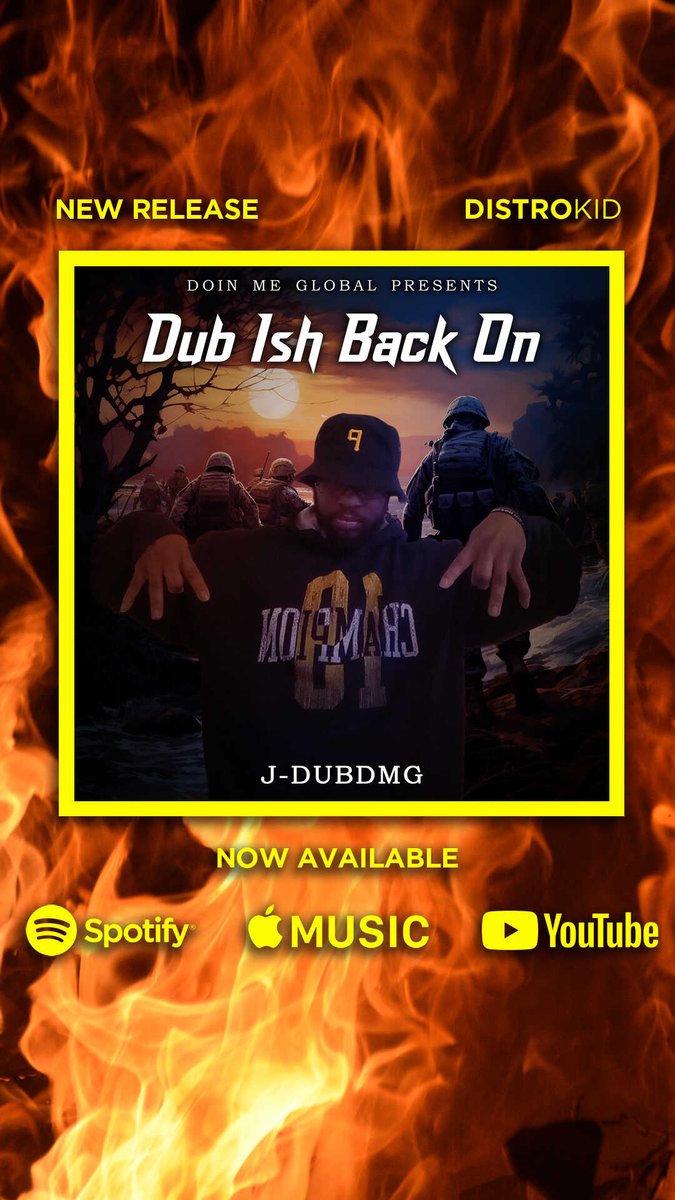 JDubDMG's tweet photo. WASN'T SUPPOSED TO RELEASE THIS SONG UNTIL FOLKS STARTED RAMBLIN'....BUT IF YOU HAVEN'T HEARD "IT'S TIME(GIVE UP)" TUNE IN NOW #music #doingme #doinme #global #time #giveup #jdub
https://t.co/QtnhMY0Kd1 https://t.co/jpgXzuJabl
