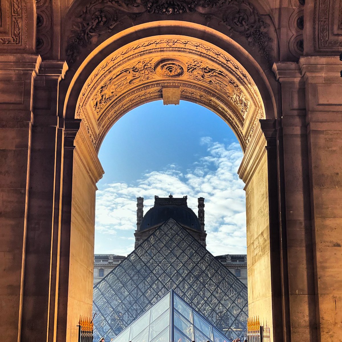 Hanging out in Paris.