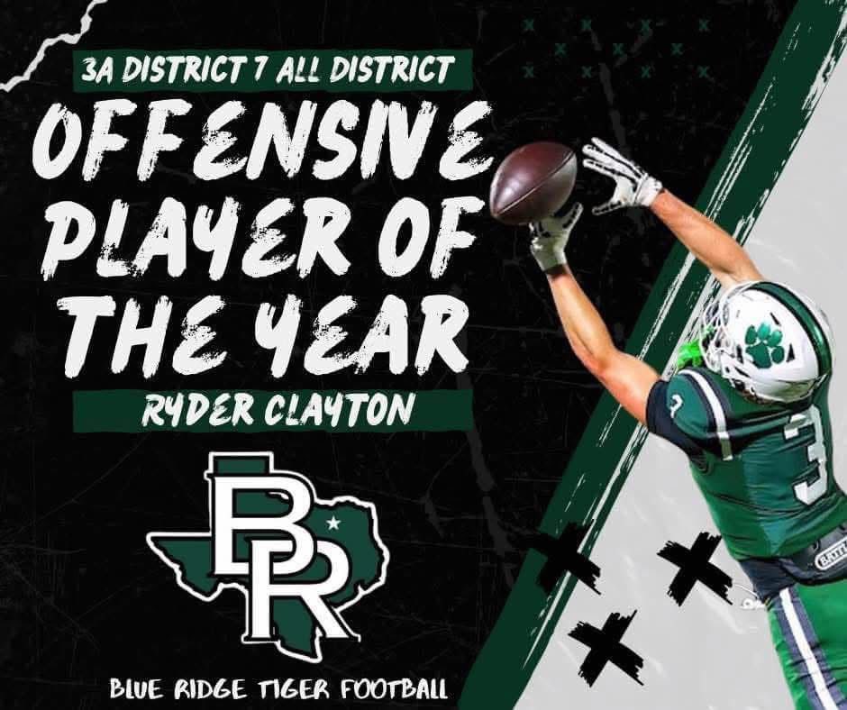 RyderClayton3's tweet photo. Offensive player of the year💯@jruss_16 @coachsims_ @BR_Recruits https://t.co/WqKri56wiW