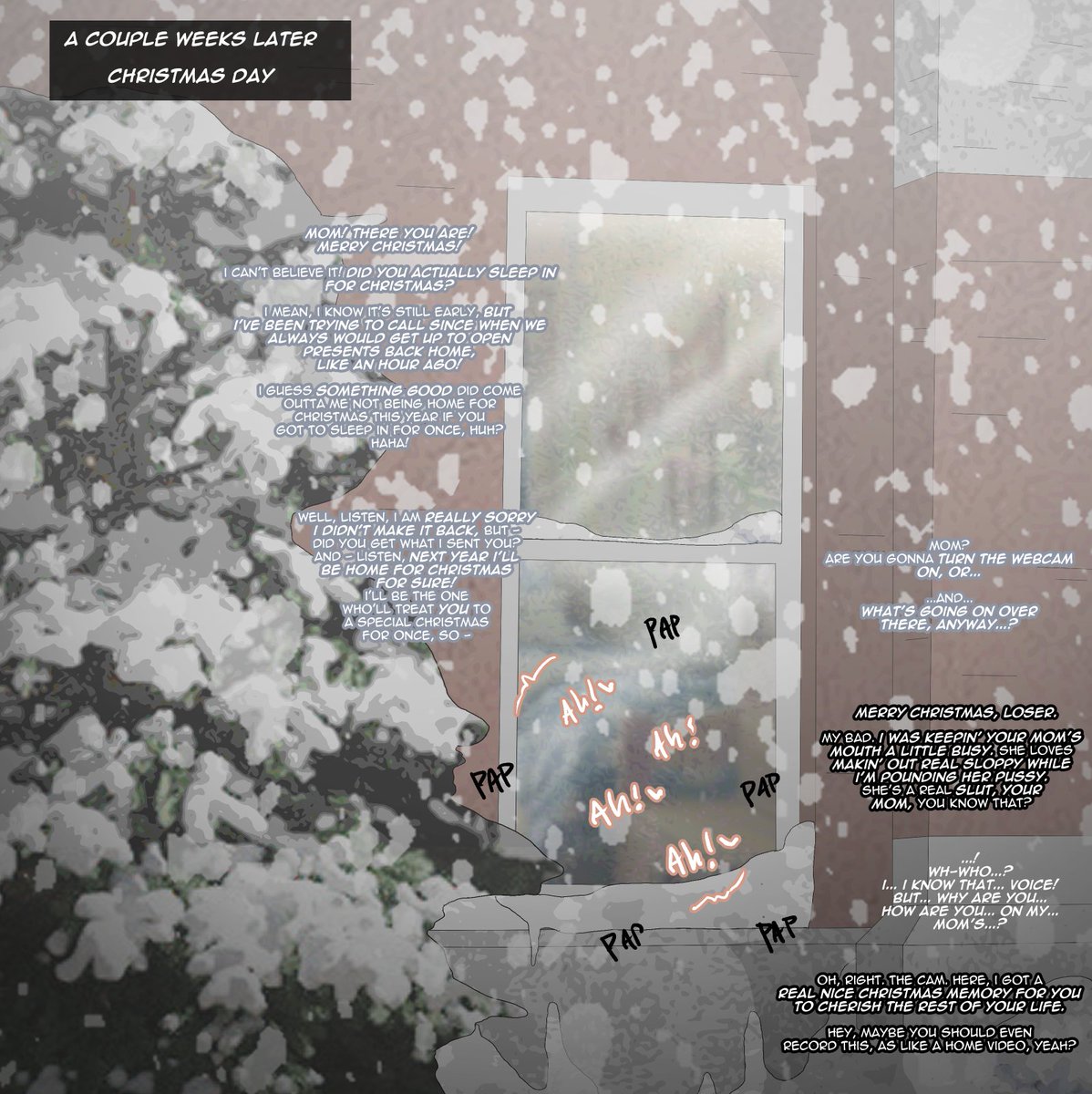 ContingencyHF's tweet photo. Filling His Mother's Void on Christmas Day 🎄

This was a poll winner on my SubStar! https://t.co/OTG7L7VnE3