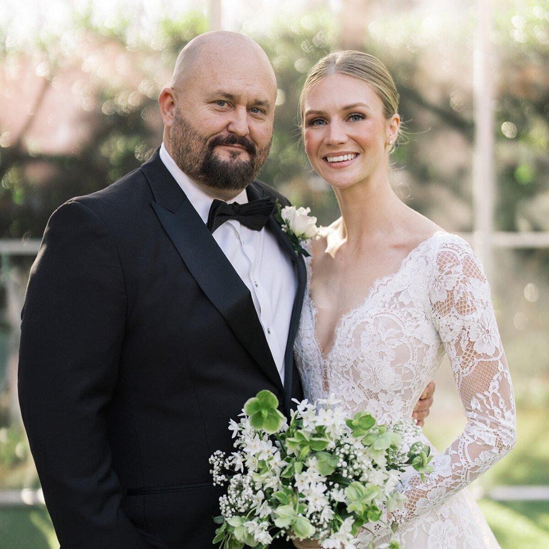 tsn_vcs's tweet photo. A big congratulations to Hattie on her beautiful wedding this past weekend! 💍 And how proud does our CEO look as Father of the Bride?! 👰 Wishing Hattie and her new husband a lifetime of love and happiness! ♥️ #teamTSN #wedding #joy https://t.co/d4DdsxXMtC