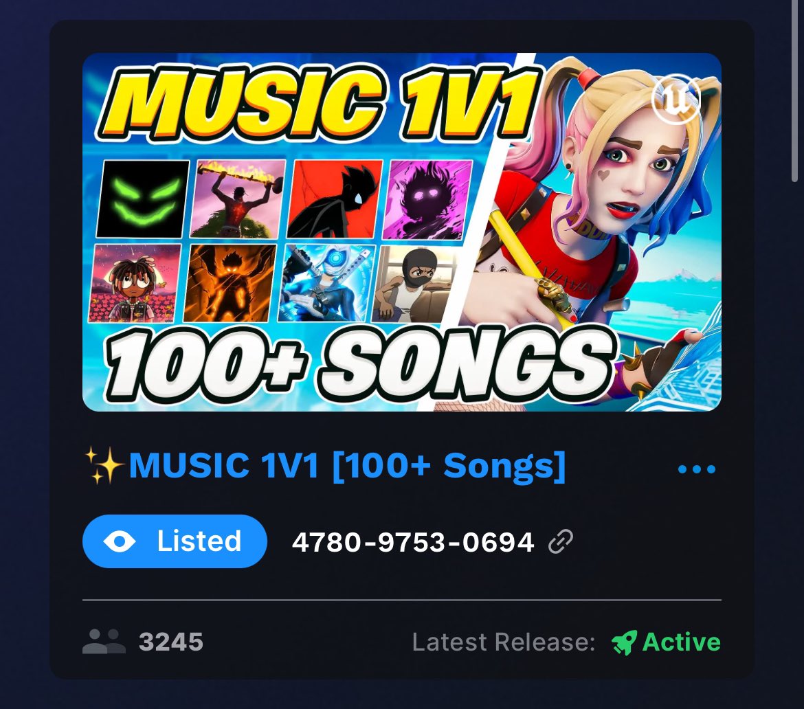 _9NBA's tweet image. Guys I‘ve made a new 1v1 map, thanks for everyone whos playing it already!❤️

Code: 4780-9753-0694