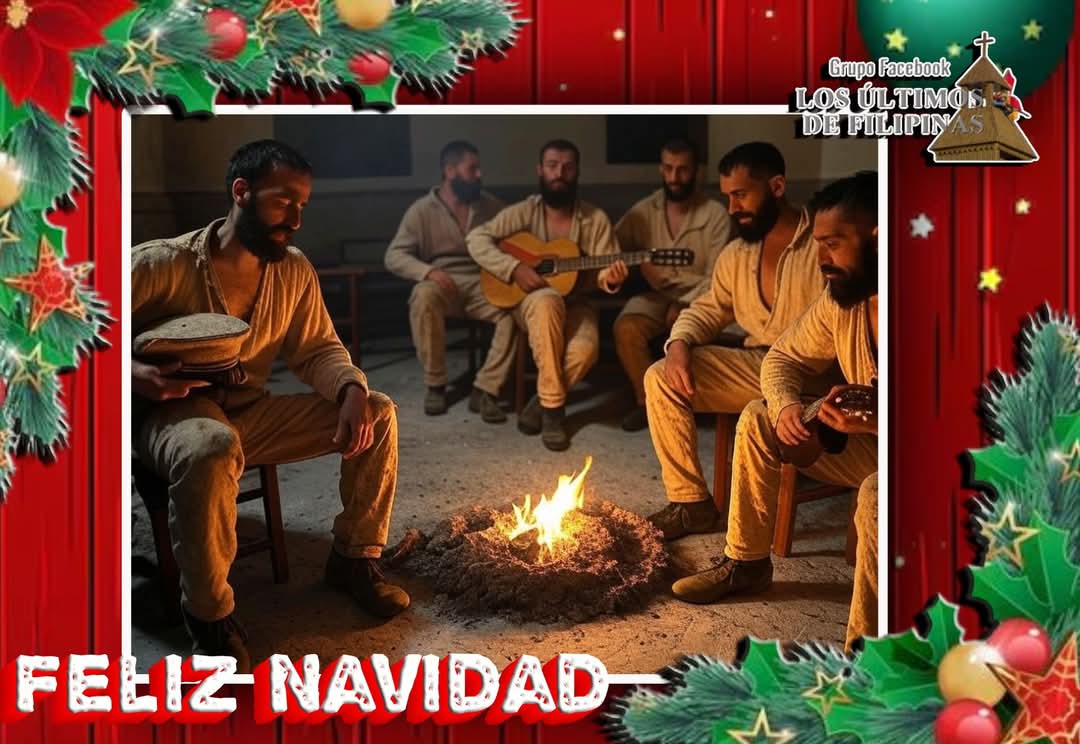 MigAngelLopez's tweet photo. En Nochebuena los sitiados en #Baler dejaron de lado las fatigas y penalidades del asedio. Con los instrumentos de la banda municipal, que estaban en el interior de la sacristía, interpretaron varias canciones y villancicos, aunque quizás ejecutar cupiese como verbo más adecuado. https://t.co/rICMItb37q