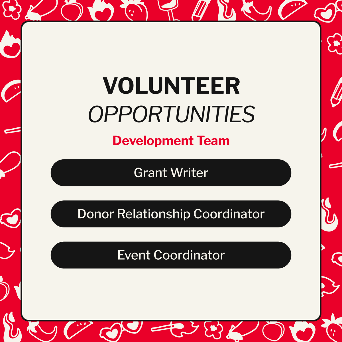 Ready to roll up your sleeves?

Our Development Team needs volunteers to support #fundraising and event planning. If you're organized, proactive, and ready to make an impact, we want you on our team!

#GetInvolved today 👉 letsstopaids.org/getinvolved