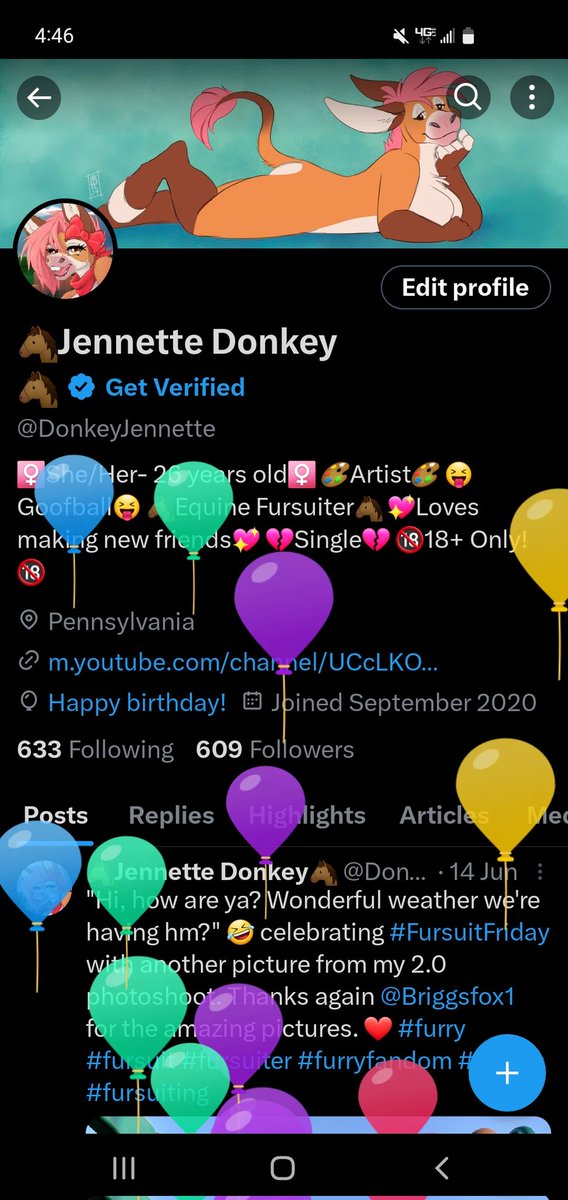 🐴Jennette/Cookie🐶 tweet media