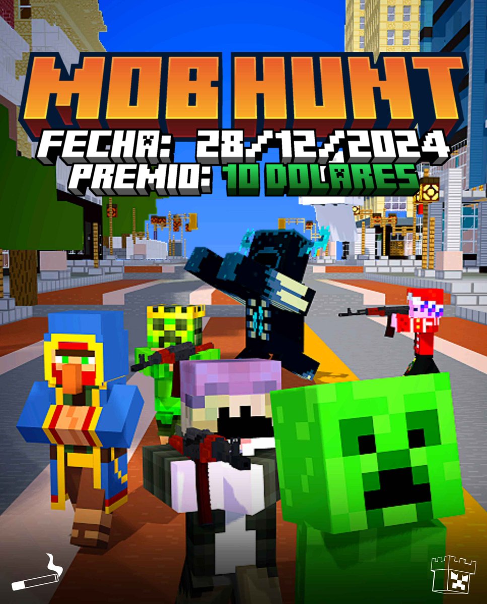 🏆 MOB HUNT - Kings Dynasty - GarcelloTF 🏆

Un evento de Escondite disfrazados de Mobs,
¿Seras el ultimo sobreviviente?

Premio: $10 Dolares 💸💰 

Da Like ❤️y  RT🔁
Formulario en los comentarios 👇👇👇