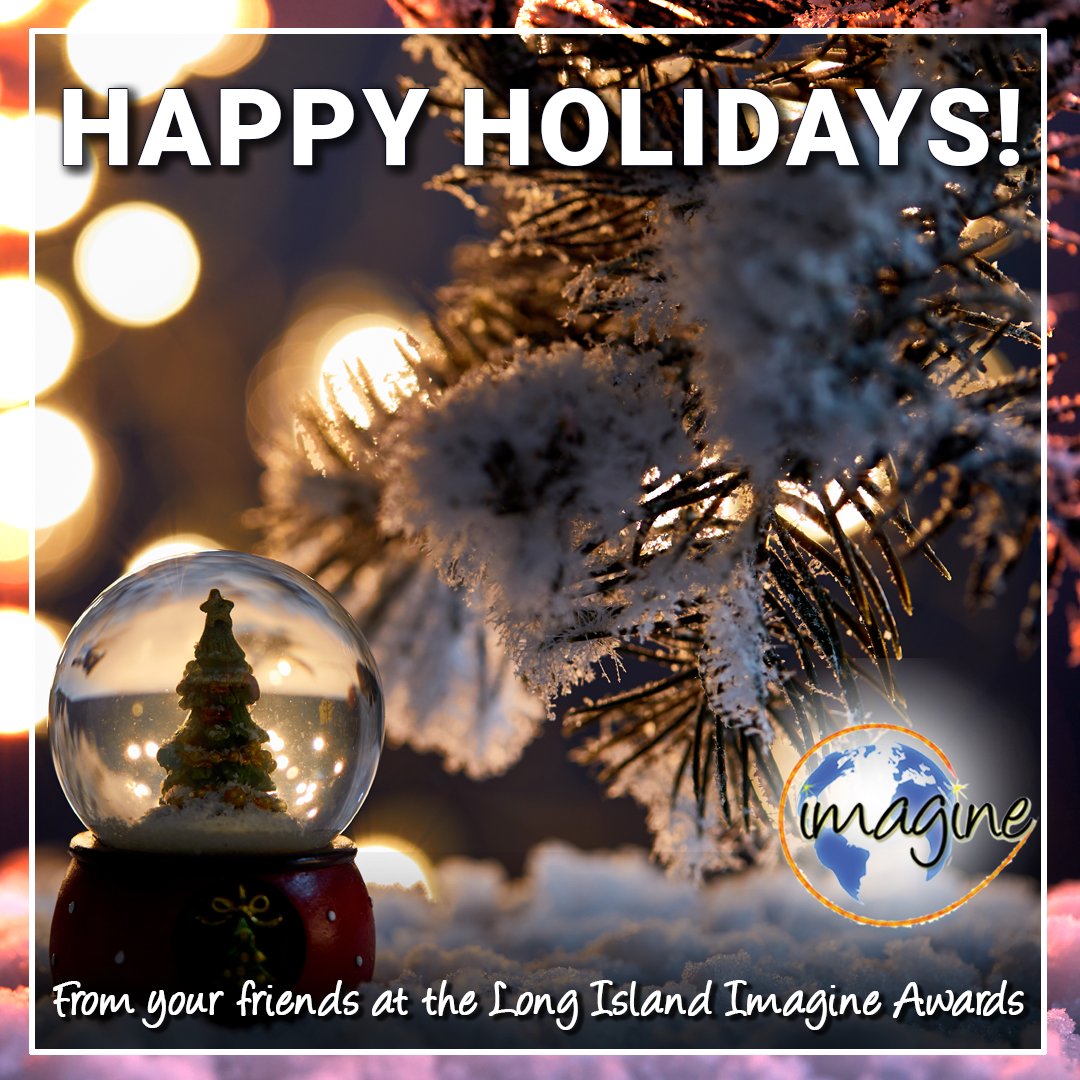 #HappyHolidays from your friends at the Long Island Imagine Awards!
