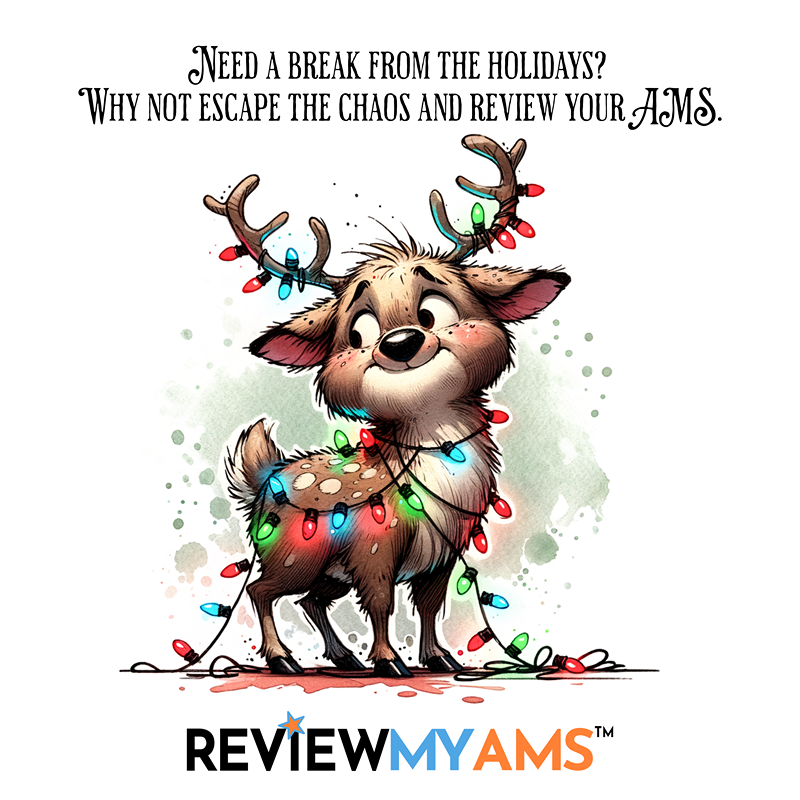 Make sure and write a review by the end of December for your chance of winning one of two $50 amazon gift cards! reviewmyams.com #associations