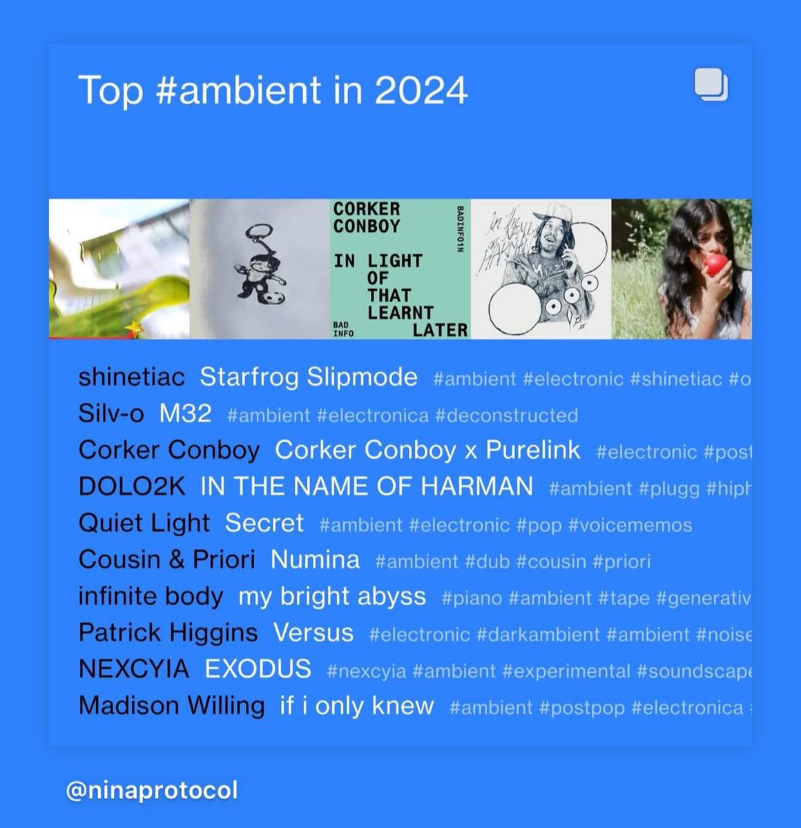 CorkerAdrian's tweet image. The Corker Conboy x Purelink remix making @ninaprotocol EOY.
Available here:
ninaprotocol.com/hubs/2024-ambi…
More CC reissues and remixes coming 2025.
