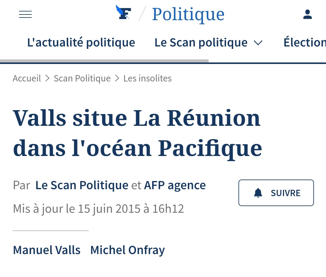 "Notre" nouveau Ministre des Outre-Mers, Manuel Valls...
#gouvernementbayrou #MacronDémission