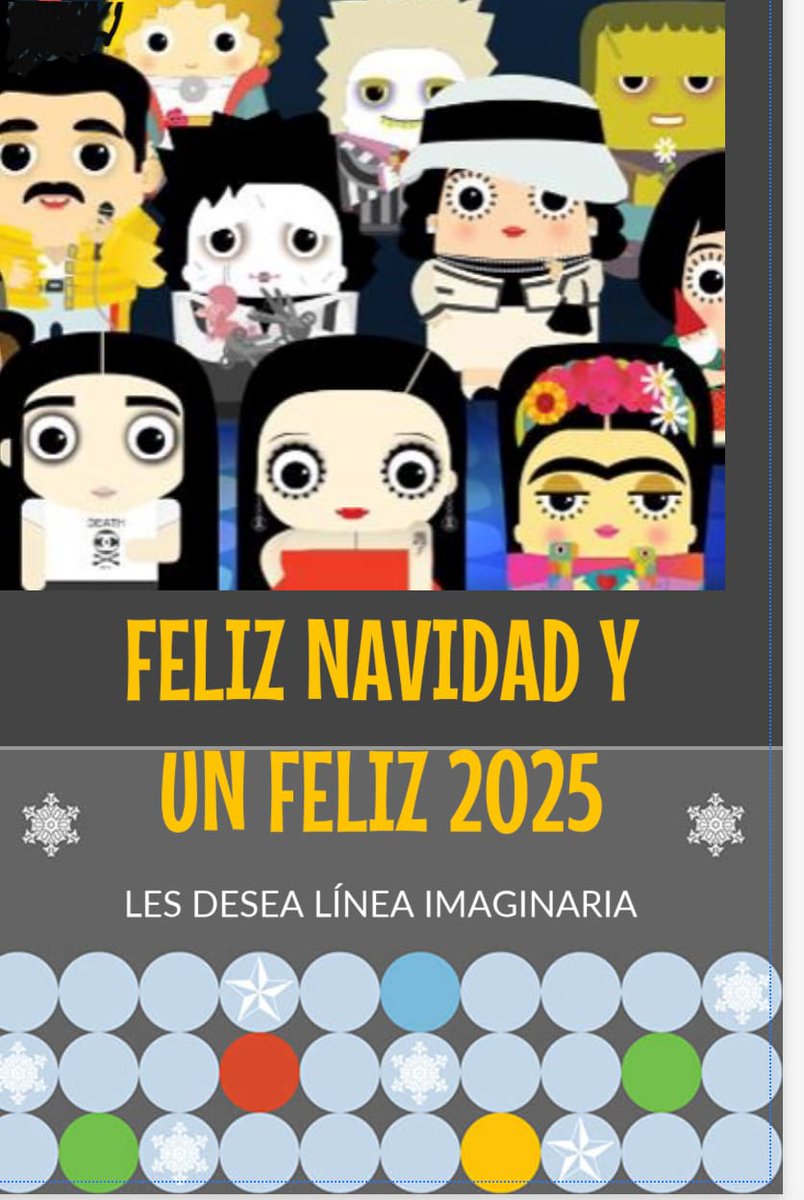 Desde Línea Imaginaria les deseamos las mejores fiestas junto a su familia y un gran 2025! Nos veremos el próximo año con más cine!