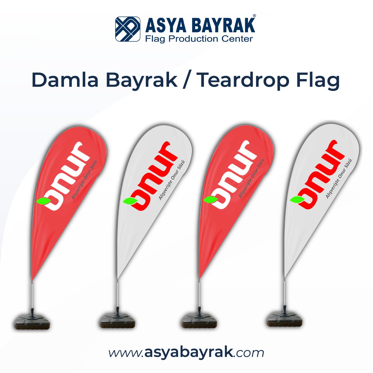 asyabayrakcom's tweet image. 💧 Organizasyonlarınıza damga vuracak damla bayraklar! Raşel kumaş ve kaliteli baskı.

💧 Teardrop flags that stand out! Raschel fabric and premium printing quality.

#DamlaBayrak #TeardropFlag #Bayrak #Flag #Branding
