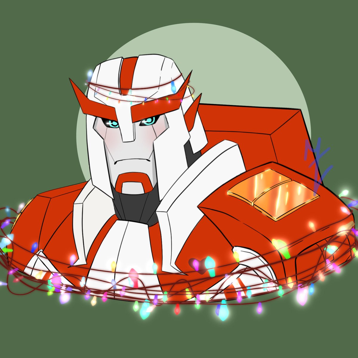 PomoAmaro's tweet photo. Someone is feeling festive! 🎄✨
#Ratchet #tfp #transformersfanart #transformersprime #tfpfanart #tfp_ratchet https://t.co/3PPaG7oPHL