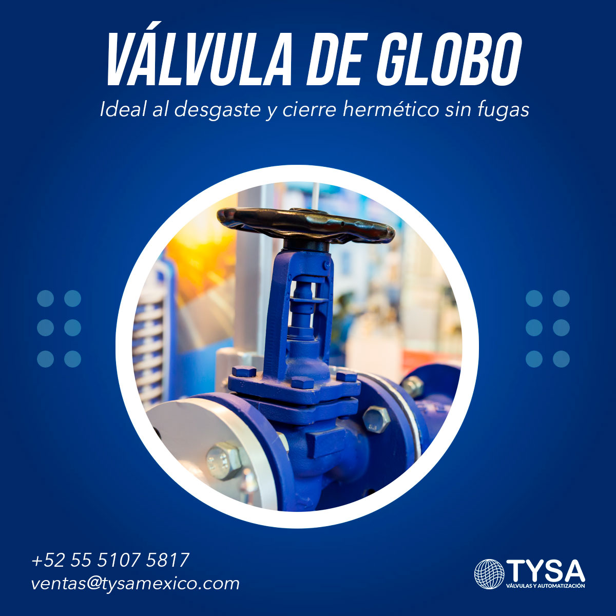 ¿Necesitas un control preciso y confiable? 💧 Nuestra #válvula de está disponible en una amplia gama de materiales, tamaños y se adapta a cualquier sistema. ¡Minimiza pérdidas y maximiza la eficiencia!  bit.ly/3QYaZbh