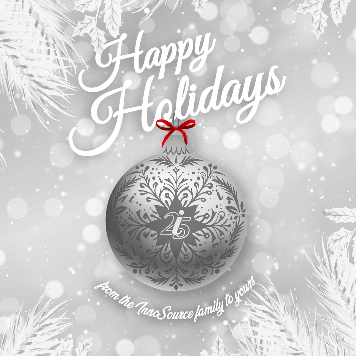 innosourceinc's tweet photo. From all of us at InnoSource, we wish everyone a safe and happy holiday season! #HAPPYHOLIDAYS https://t.co/Tvv2tSI9B6