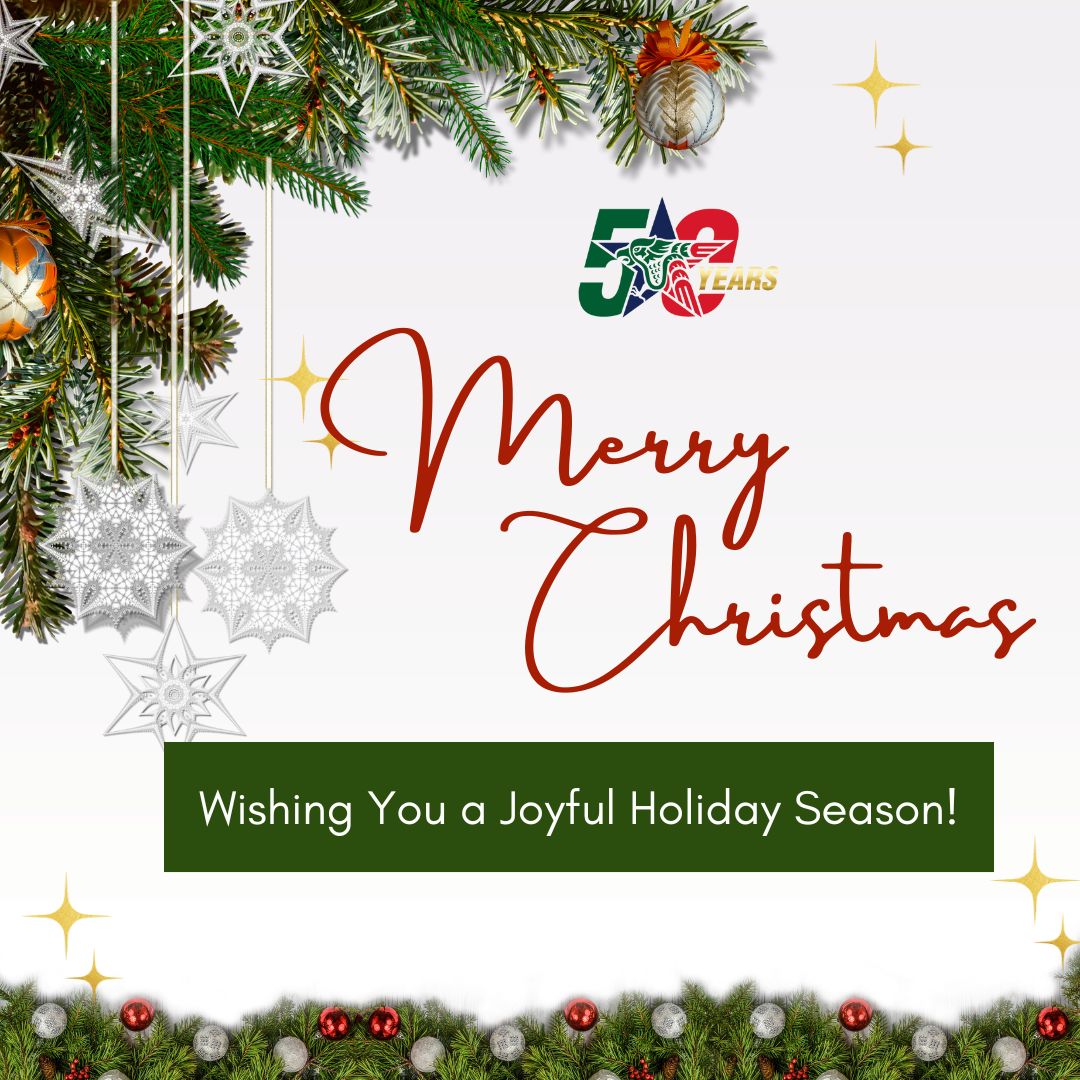We wish you and your loved ones a joyful and restful holiday season filled with happiness, peace, and prosperity. 
#MerryChristmas #HAPPYHOLIDAYS