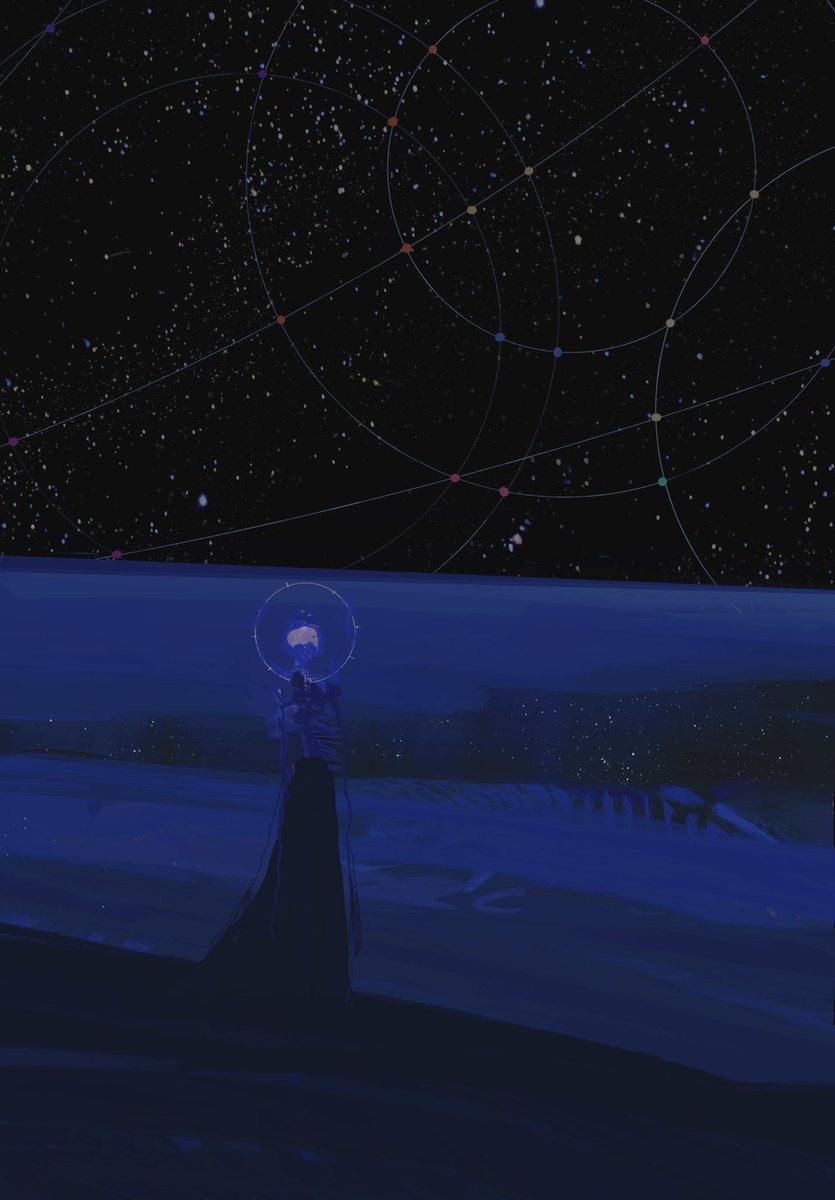 Death looking out into the Universe