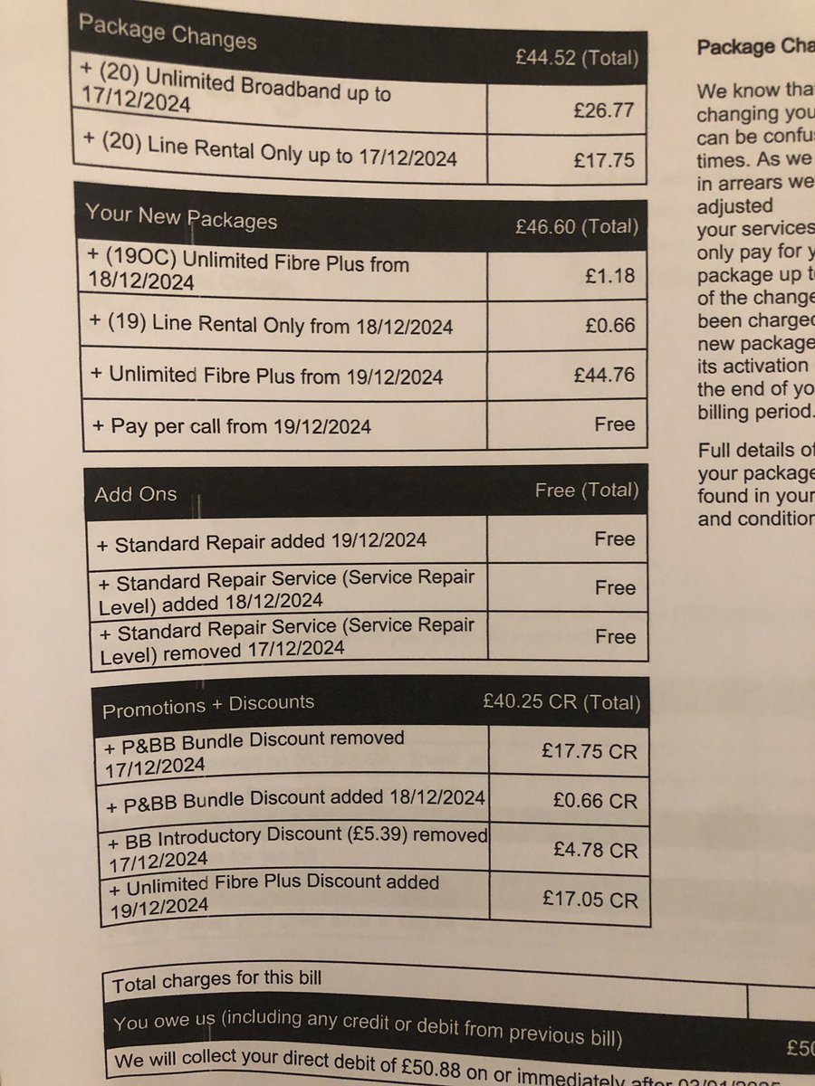 How is anyone meant to understand this crap? My mother was a secretary, she can’t understand it. I have two masters degrees and I can’t understand it. 
Bills need to be simpler. 
<a href="/OriginBroadband/">Origin Broadband</a>
