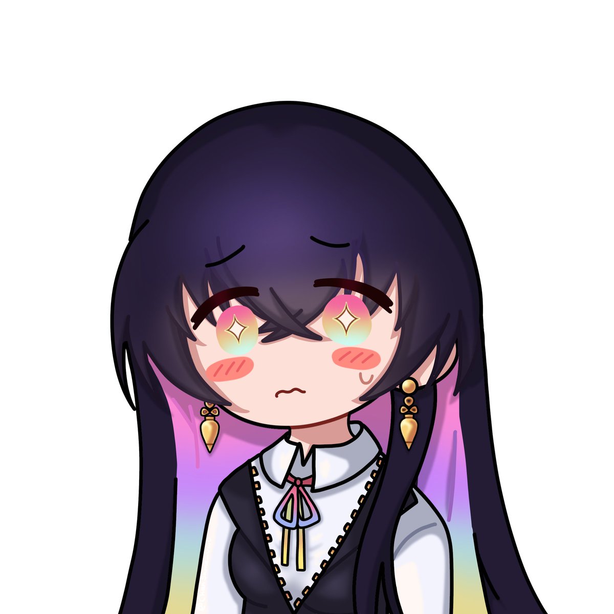 SaiminIV's tweet image. Got a new emote I cant wait to show you all on the next stream! 

For now, enjoy this awesome surprise art and the unanimated version of the bocchi emote both by @ChanSama_UwU! Please go check them out!!