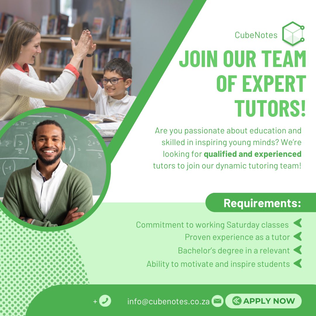 Teach. Inspire. Earn. Apply to Be a Tutor Today!