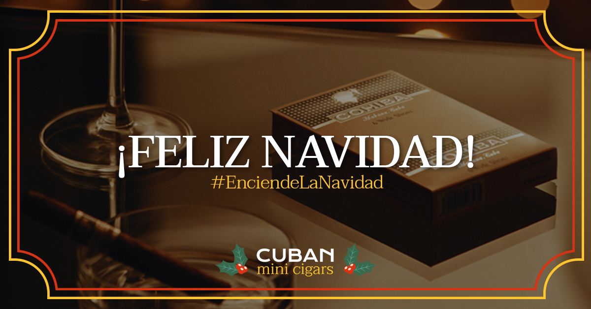 cubanminicigars's tweet photo. ¿Ya has encendido tu cigarrito mini cubano? 🔥Que la llama se mantenga estos días para que disfrutes de la calidez de buenos momentos con familiares y amigos. ¡Te desamos una feliz Navidad! #EnciendeLaNavidad #CubanMiniCigars https://t.co/7QQqO7f3PT