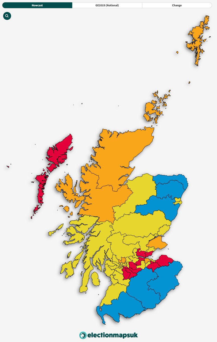 Scottish Westminster Voting Intention:

SNP: 31% (+1)
LAB: 20% (-3)
RFM: 15% (+1)
CON: 14% (-1)
LDM: 9% (-1)
GRN: 6% (=)
ALBA: 3% (+2)

Via <a href="/NorstatUKPolls/">Norstat UK Political Polling</a>, 4-6 Dec.
Changes w/ 30 Oct - 1 Nov.

My Seat Model - Changes w/ GE2024:
SNP: 33 (+24)
LAB: 12 (-25)
CON: 6 (+1)
LDM: 6 (=)