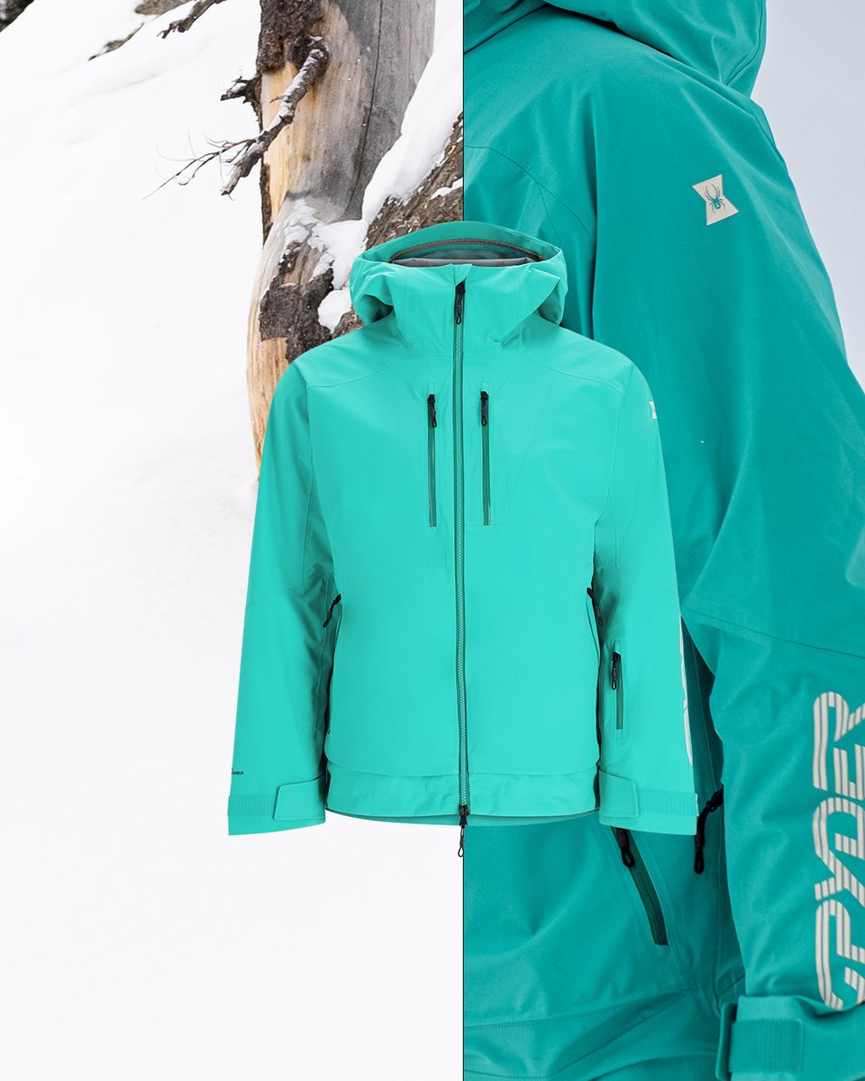 Protection, stretch, and recycled 3-layer construction come together in our best shell jacket, the Sanction. Featuring Spyder's all new EXO SHIELD 3-layer shell fabric with 30K/30K waterproofing.