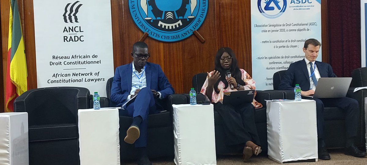 DrSatangNabaneh's tweet photo. It was great to present my research on Colonial Imposition & Gender Discrimination in #Africa & the Caribbean at the @ANCL_RADC Congress in Dakar.
Excited to continue this work & contribute as #ANCL Deputy Secretary General!
#ANCL2024 https://t.co/bQqWVfUysT