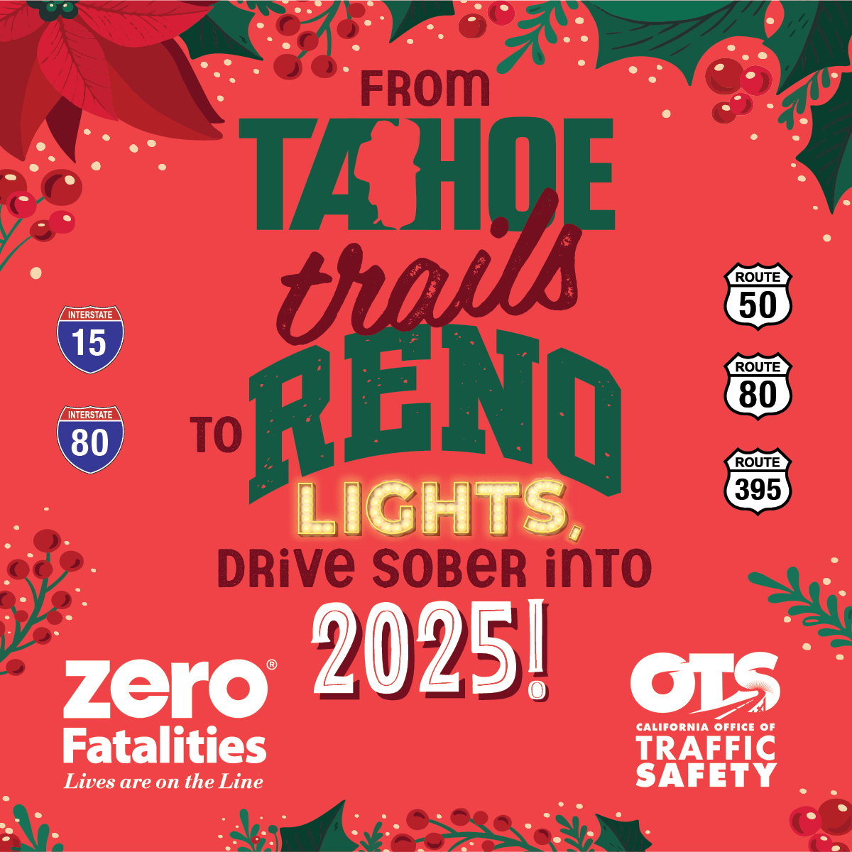 ZeroFatalsNV's tweet photo. Wherever the road takes you, let’s make it a safe journey into 2025.
Choose safety every time you drive. 🚗
@zerofatalsnv x @ots_ca https://t.co/iPUksrhEp1