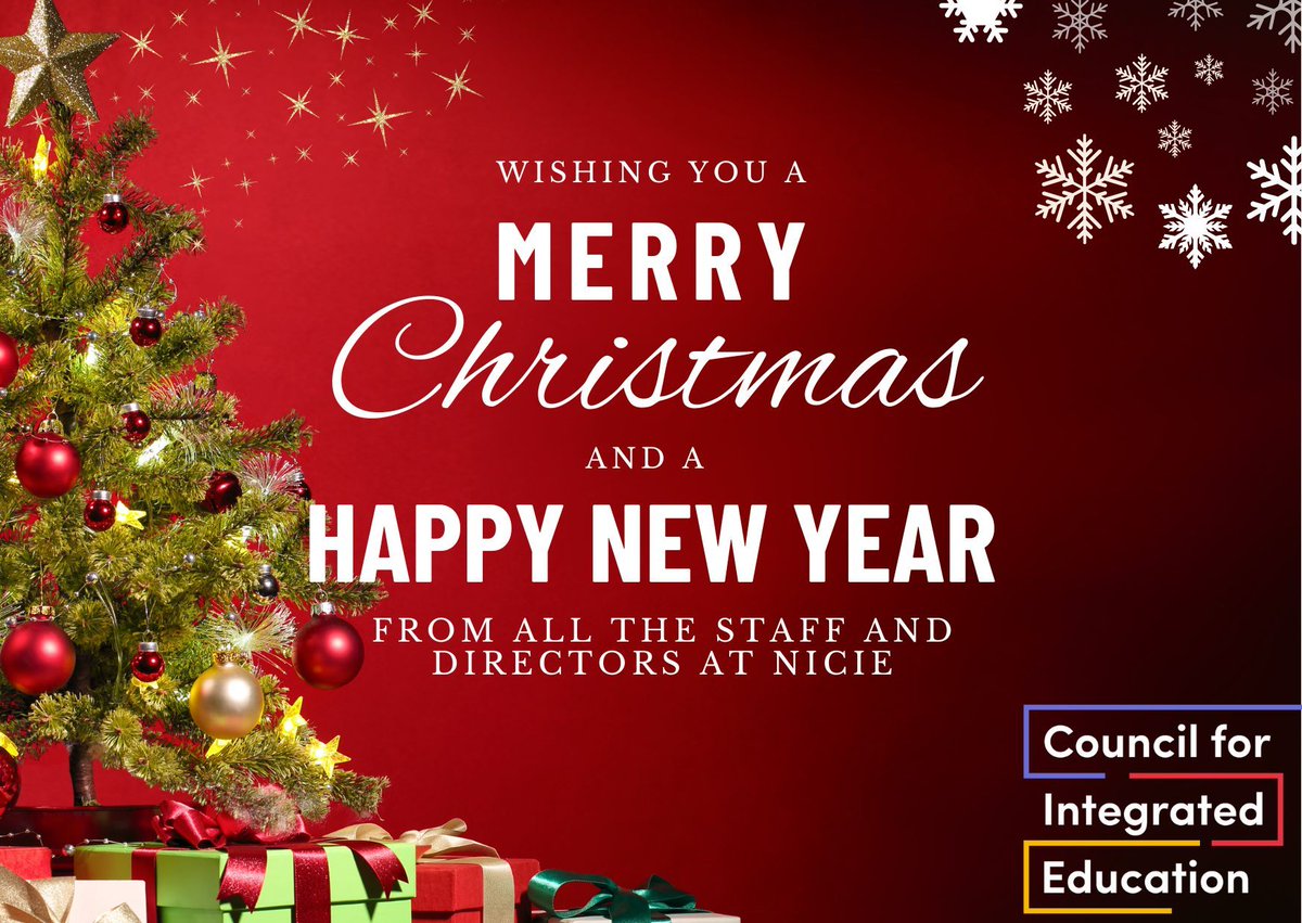 Merry Christmas and a Happy New year from all at NICIE!