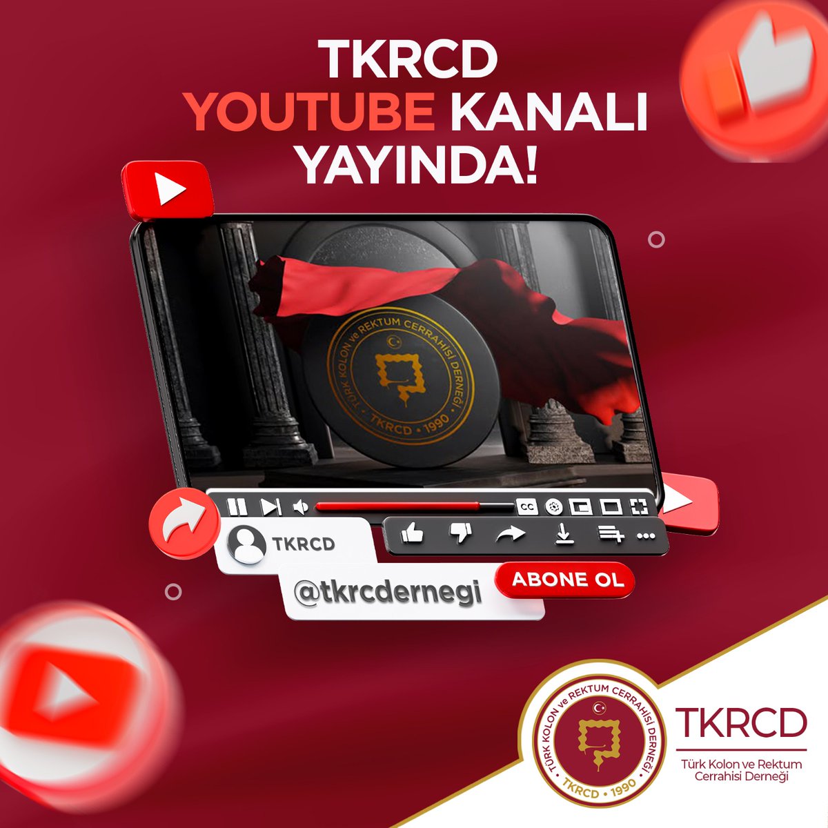 TKRCD YouTube Channel is Online! 
Discover 2023 Congress, 2024 Symposium and Video Publications in our Journal!

TKRCD YouTube Kanalı Yayında! 
2023 Kongresi, 2024 Sempozyumu ve 
Dergimizdeki Video yayınları
Keşfedin!

youtube.com/@tkrcdernegi

#TSCRS