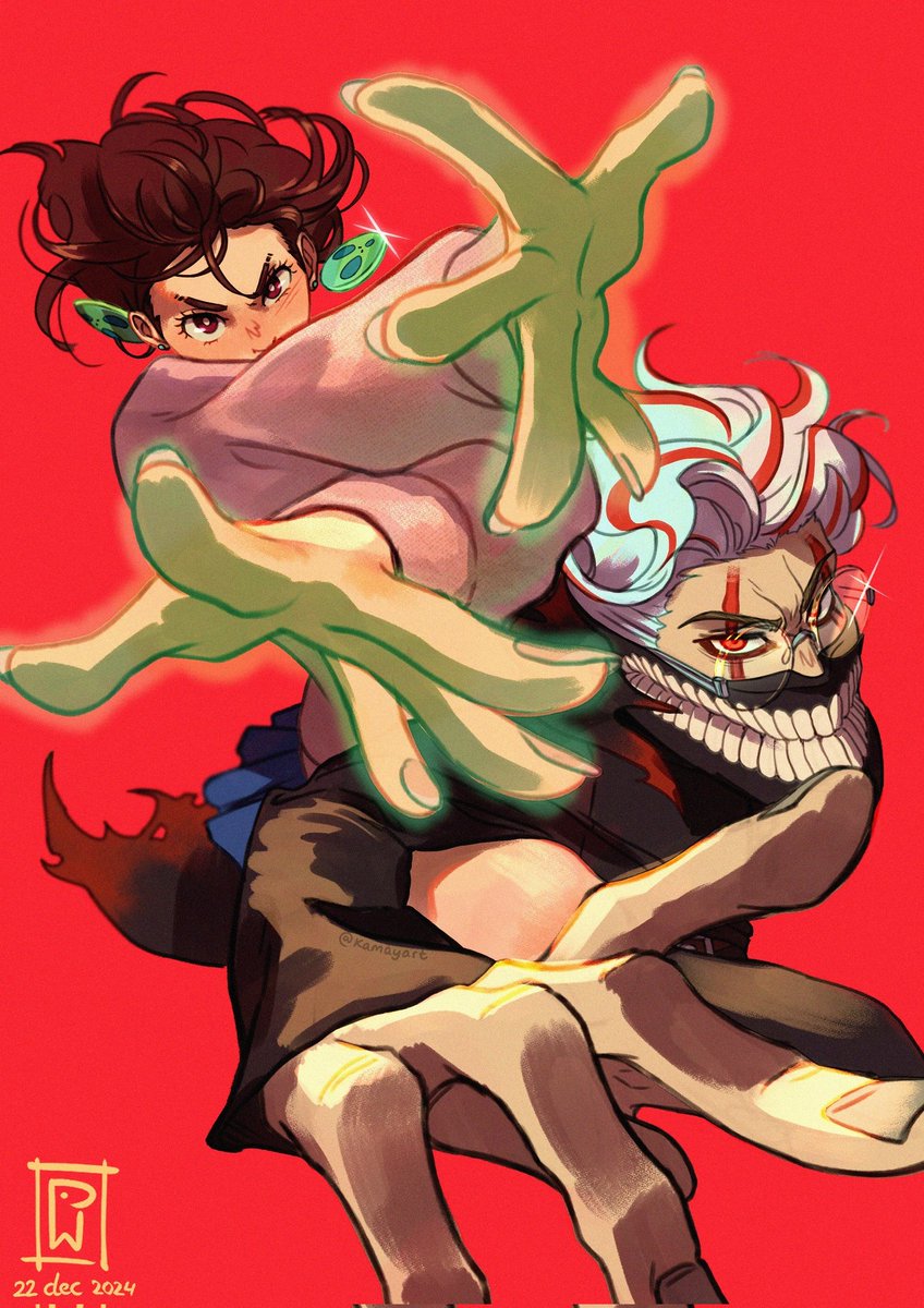kamayart's tweet photo. Congrats on Season 2!
#Dandadan https://t.co/VQt4HUzHUd