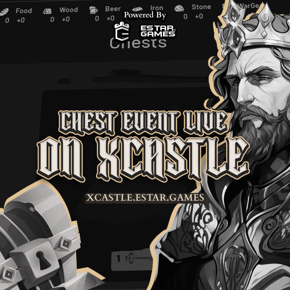ESTAR.GAMES (@estartoken) on Twitter photo 🏰 <a href="/xCastleNFT/">x Castle NFT 🏰 - ESTAR.GAMES</a> Chest Event is Live! 🎁
<a href="/PulsarStarknet/">PulsarStarknet</a> send 0.02 EGLD to 100 Retweets
Dive into the action and unlock treasures in the #xCastle Chest Event! Collect keys, open chests, and see what rewards await.
➡️xcastle.estar.games
🔑 Reminder: Grab your keys from the 🏰 <a href="/xCastleNFT/">x Castle NFT 🏰 - ESTAR.GAMES</a> Chest Event is Live! 🎁
<a href="/PulsarStarknet/">PulsarStarknet</a> send 0.02 EGLD to 100 Retweets
Dive into the action and unlock treasures in the #xCastle Chest Event! Collect keys, open chests, and see what rewards await.
➡️xcastle.estar.games
🔑 Reminder: Grab your keys from the