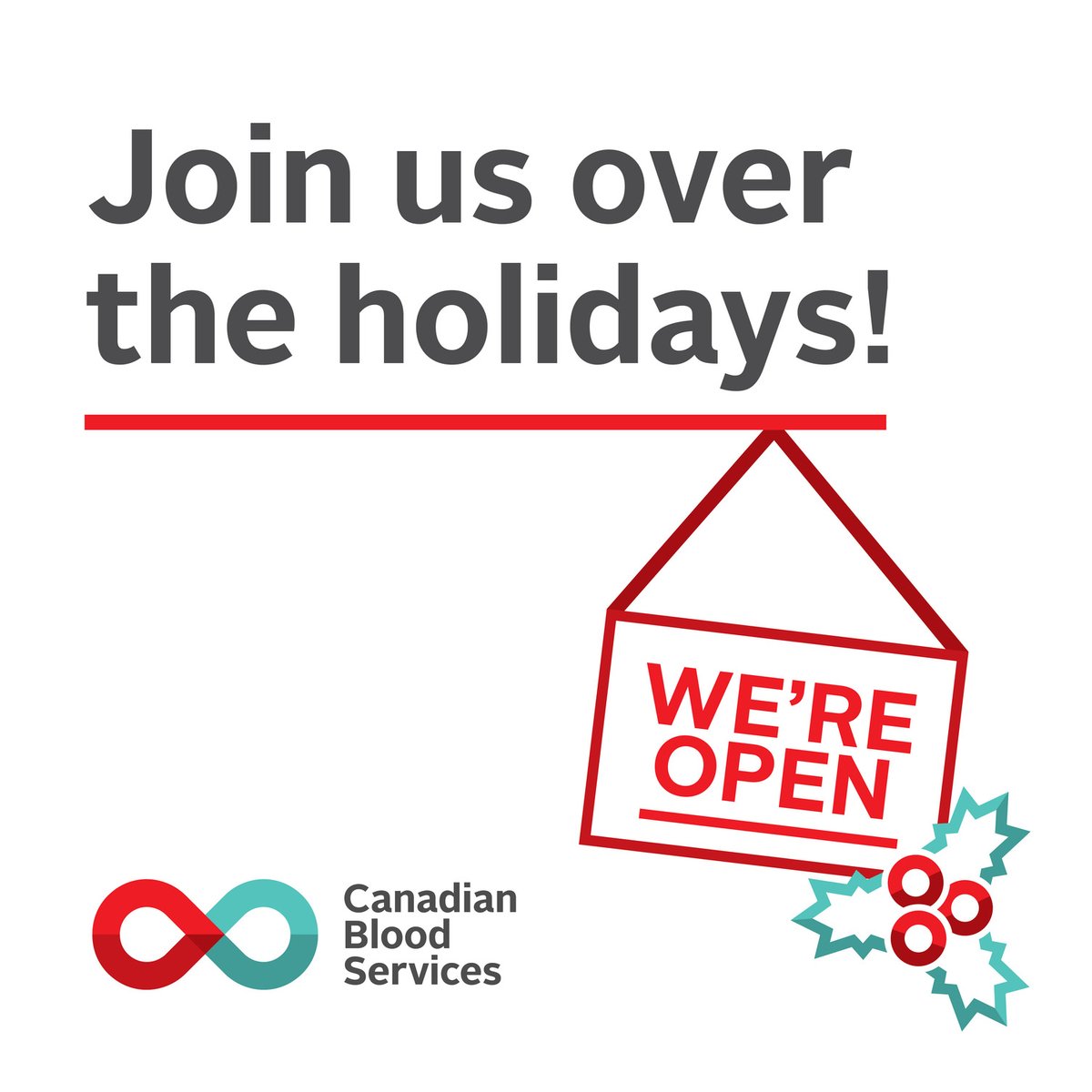 Grab a friend or family member and be one of the 450 new donors we need each day this winter. Your donation truly will be a lifesaving gift Can’t make it today? Make it a New Year’s resolution to become a donor or to continue donating in 2025. Book now at ow.ly/Hlqw50Uw760