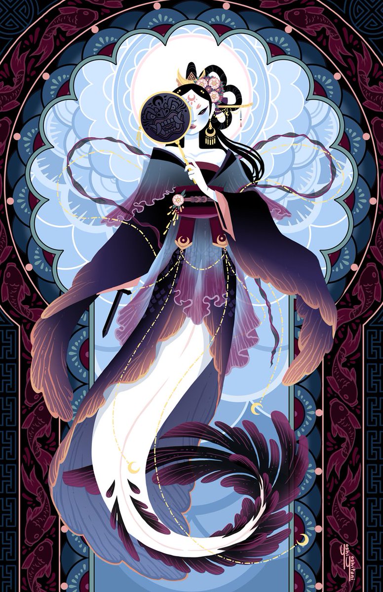 Yoshi Yoshitani working on an Oracle Deck tweet media