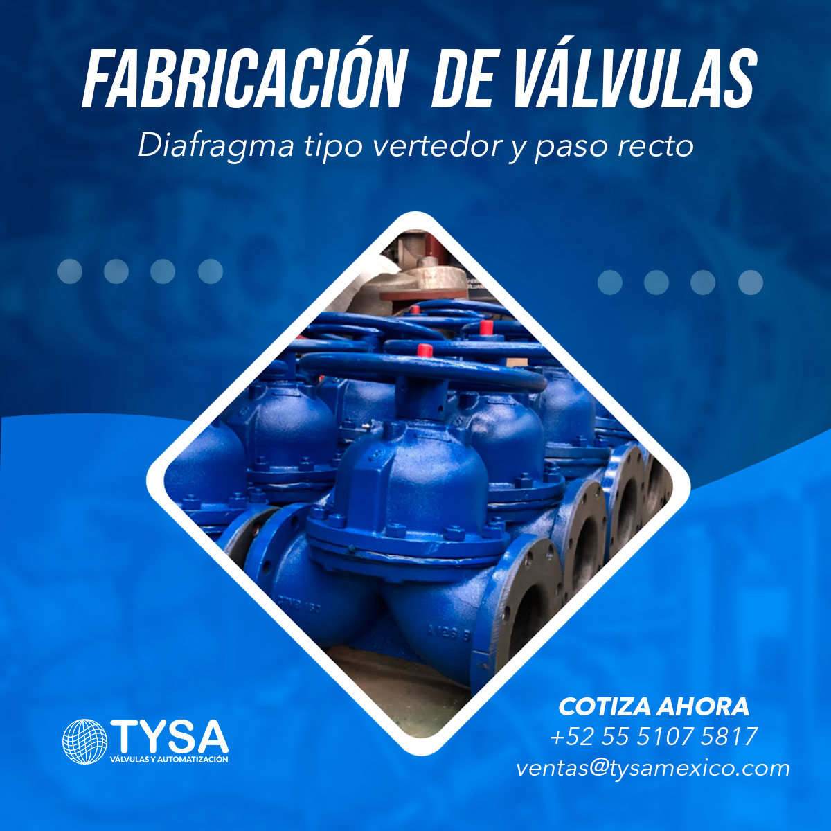 ¿Dudas con tus válvulas? 🤔 Te asesoramos en el manejo, capacitación técnica y fabricación de acuerdo a las especificaciones requeridas. 🚰

Agenda tu revisión hoy 👉: bit.ly/3QYaZbh